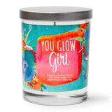 “You Glow Girl" | Lavender and Lemongrass | 100% Soy Wax Candle
