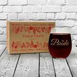 Bride | 15oz Stemless Wine Glass