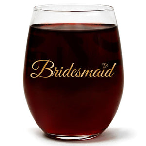 Bridesmaid | 15oz Stemless Wine Glass