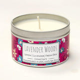 Wild Escapes | Lavender Woods | 100% Soy Wax Candle