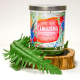 "Make Today Amazing" | Bamboo Forest | 100% Soy Wax Candle