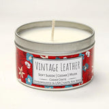 Wild Escapes | Vintage Leather | 100% Soy Wax Candle